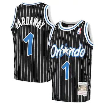 youth mitchell and ness penny hardaway black orlando magic-501